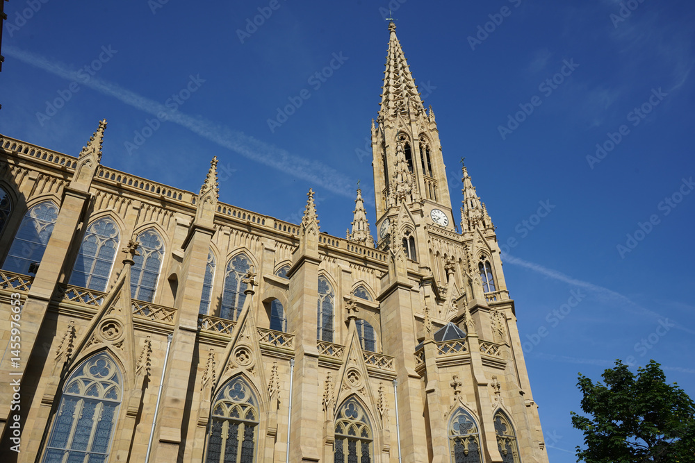 Obraz premium Cathedral in Donosti