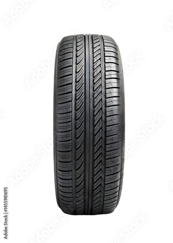 car tire isolated on white background