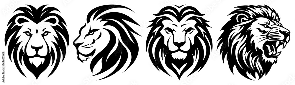 Obraz premium PNG Mammal logo creativity monochrome transparent background.