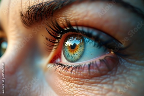 Vibrant Emotional Depth. Human eye Ojos azules Emdr aphantasia Plains