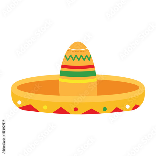 A Mexican hat commonly called a sombrero