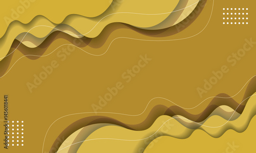 Abstract Wave Multiple Color Background