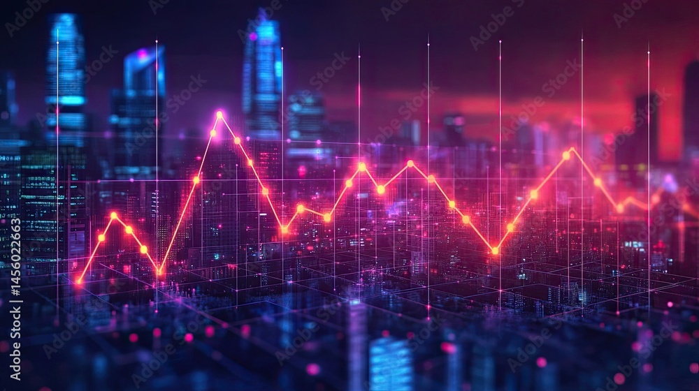 Growth Chart Business Strategy with Up Arrow Graph and Financial Market Progress Growth Chart Business Strategy with Up Arrow Graph and Financial Market Progress
