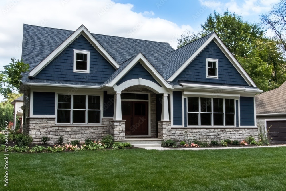 Gable vent with siding match color Gable vent with siding match color