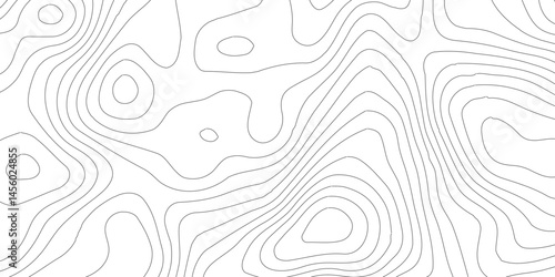 Vector seamless background, subtle pattern.Modern design with White background with topographic wavy pattern design,Abstract topographic contours map background, Vector contour topographic map.