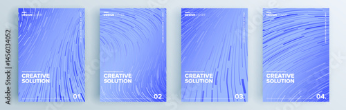 Modern abstract covers set, minimal covers design. Colorful geometric background, vector illustration.