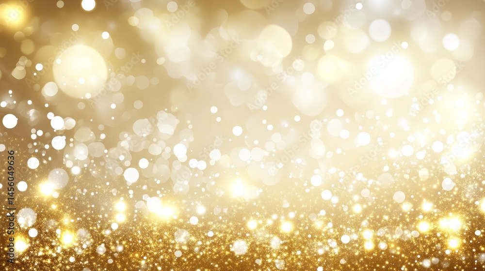 Abstract Soft Beige Festive Background With Warm, Amber Lights And Cozy Outdoor Celebration Bokeh Abstract Soft Beige Festive Background With Warm, Amber Lights And Cozy Outdoor Celebration Bokeh