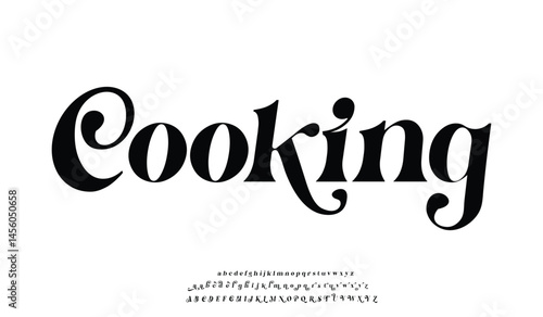 Elegant Uppercase Letters and Small . Classic Letter Minimal Fashion Design. Modern serif font typography regular decorative vintage concept. vector illustration.Headline font