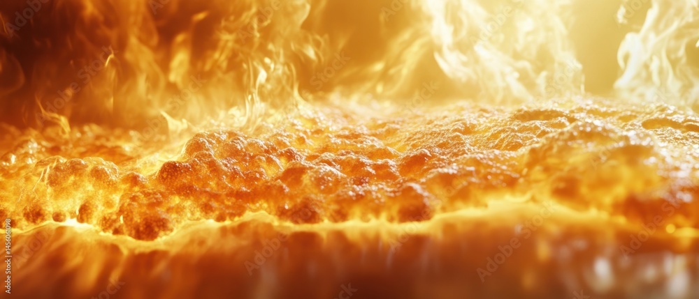 Molten lava boils with intense heat creating an intimidating, mesmerizing spectacle. Molten lava boils with intense heat creating an intimidating, mesmerizing spectacle.