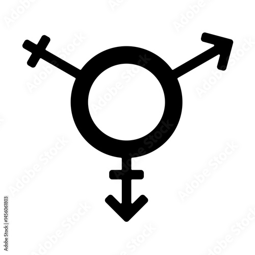 transgender Solid icon