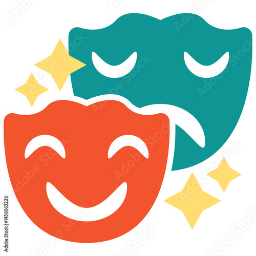Comedy Mask Element