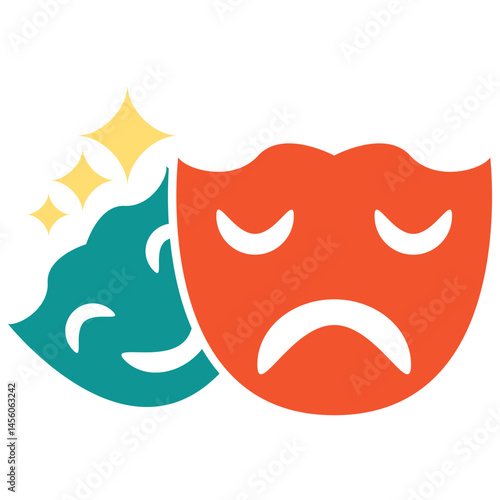 Comedy Mask Element