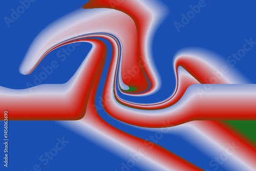 Fluid Emboss Abstract Background.  Fluid gradient mesh. Abstract wavy background