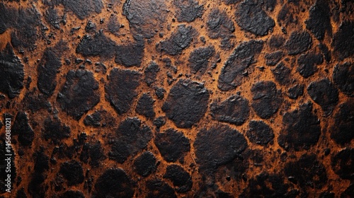 Obraz na płótnie Dark orange textured stone surface background w salonie