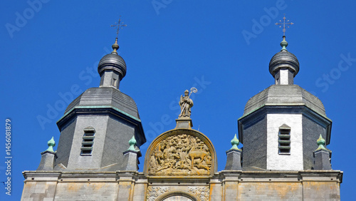 Canvas Print saint-hubert, patron saint of hunters