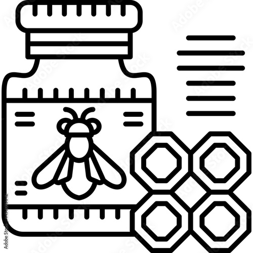Bee Max Icon Vector Element