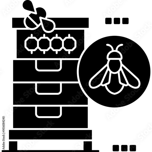 Beekeeper Icon Vector Element