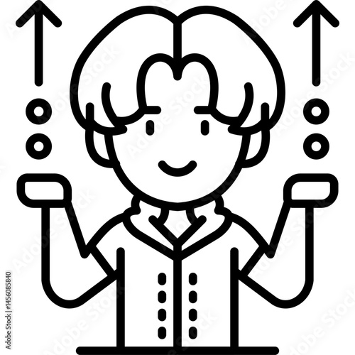 Motivation Icon Vector Element