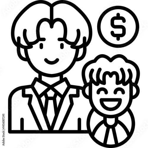 Team Icon Vector Element