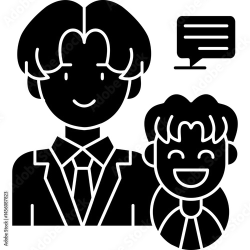 Consultation Icon Vector Element