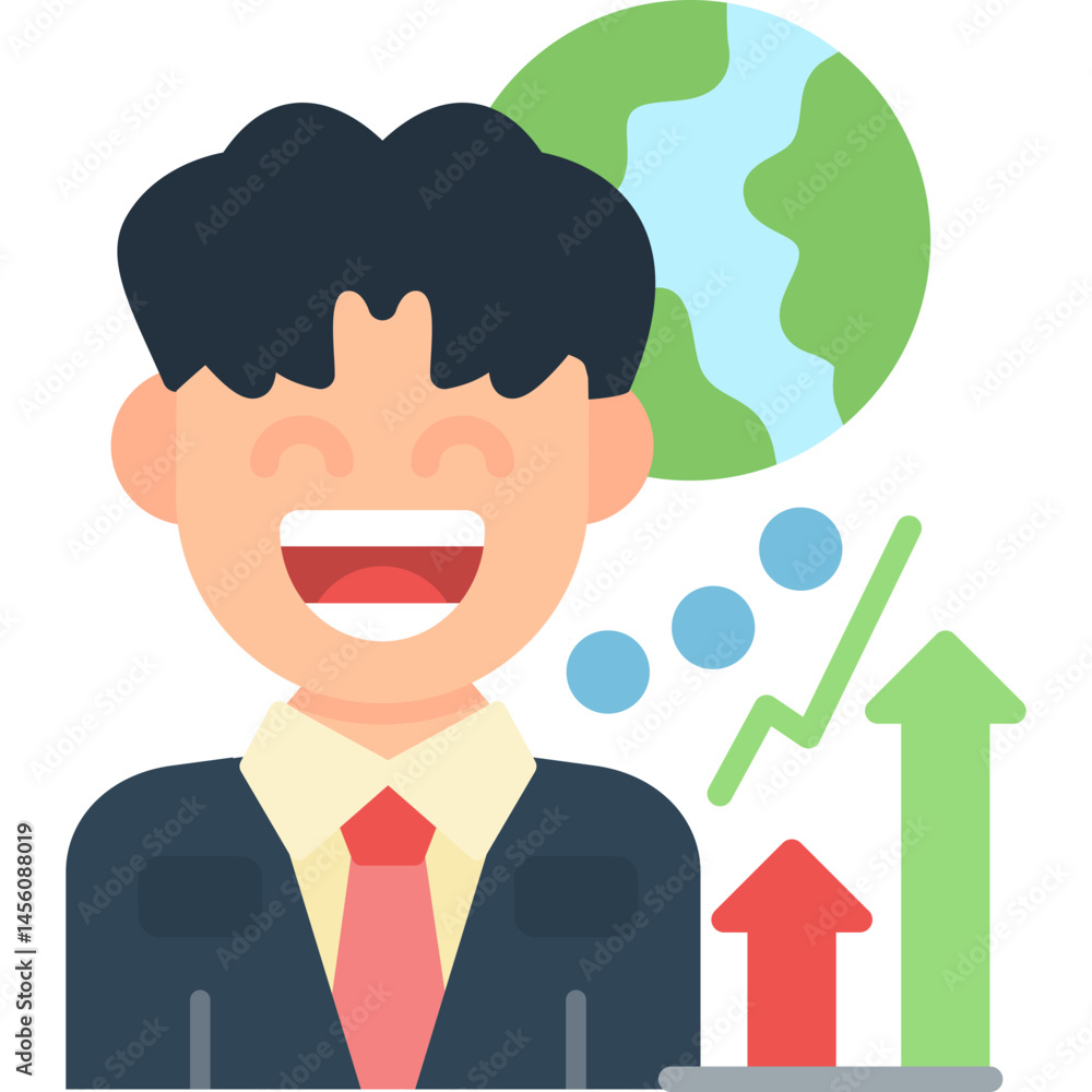 Management Icon Vector Element