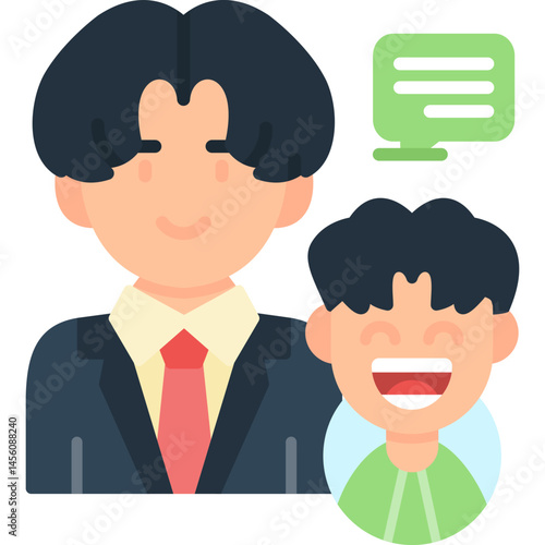 Consultation Icon Vector Element