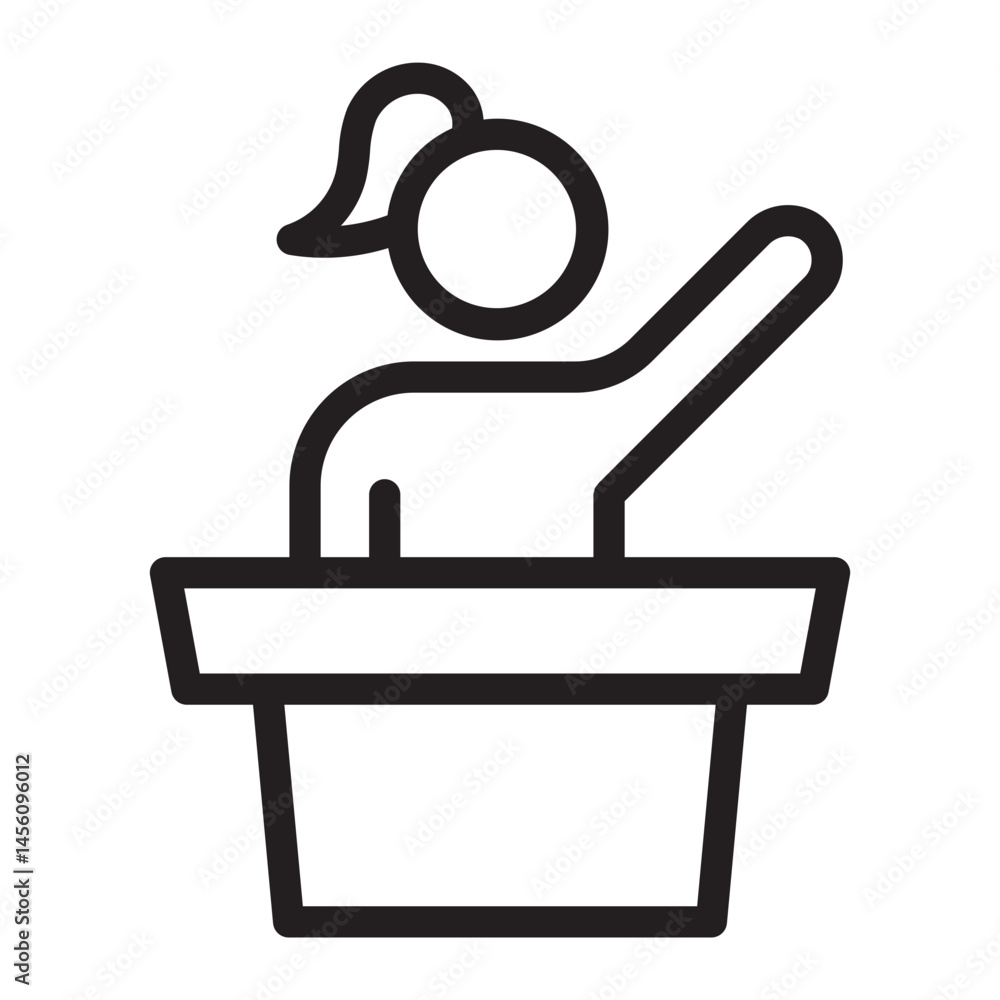 debate Line Icon debate Line Icon