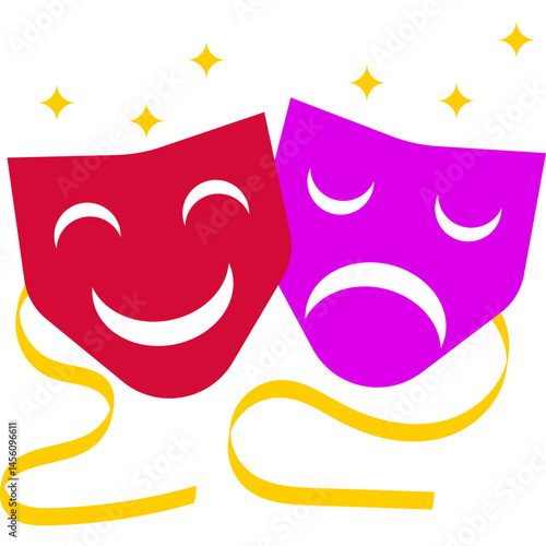 Comedy Mask Element