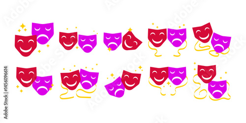 Comedy Mask Element