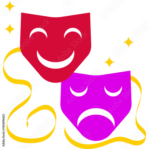 Comedy Mask Element