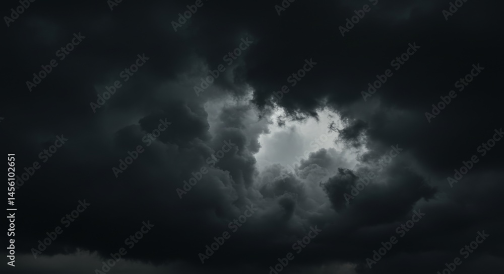 Dramatic Sky: A striking image of a moody, dramatic sky dominated by swirling dark clouds, with a glimpse of ethereal light breaking through, offering a sense of both awe and introspection. Dramatic Sky: A striking image of a moody, dramatic sky dominated by swirling dark clouds, with a glimpse of ethereal light breaking through, offering a sense of both awe and introspection.