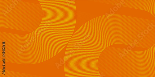 Orange abstract background. Minimal pattern. Vibrant gradient geometric lines. Modern design. Suit for banner, cover, business, flyer, poster, website, brochure, corporate. eps10