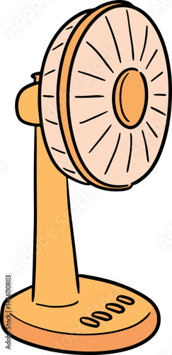 Illustration of fan
