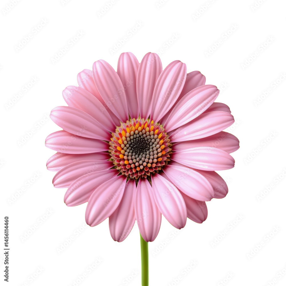 Pink Gerbera Daisy, Flower with Transparent Background Pink Gerbera Daisy, Flower with Transparent Background