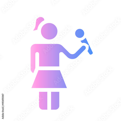 singer Gradient icon