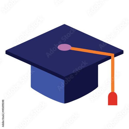 education cap icon bundle