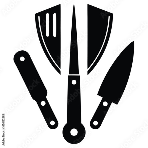 kitchen utensil design vector