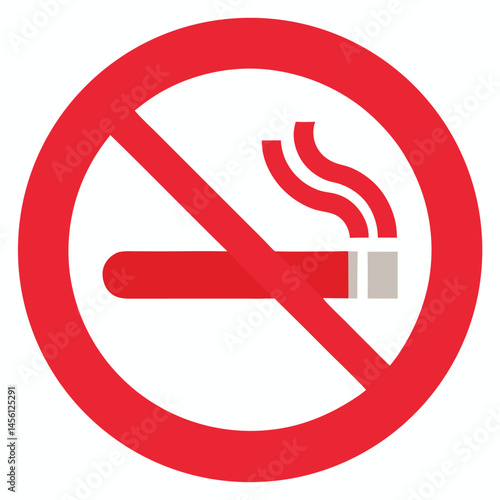 smoking not allowed illustration