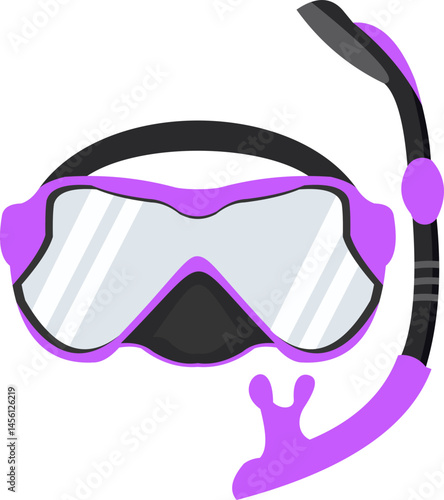 Swimming Goggles Illustration