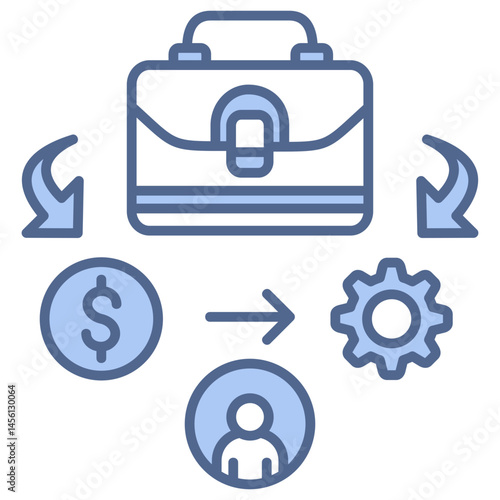 Process Blue Icon