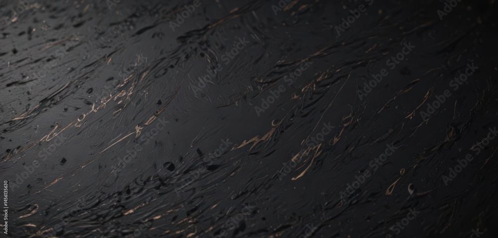 Deep black, heavily textured paper, speckled, antique script remnants , vintage, background Deep black, heavily textured paper, speckled, antique script remnants , vintage, background