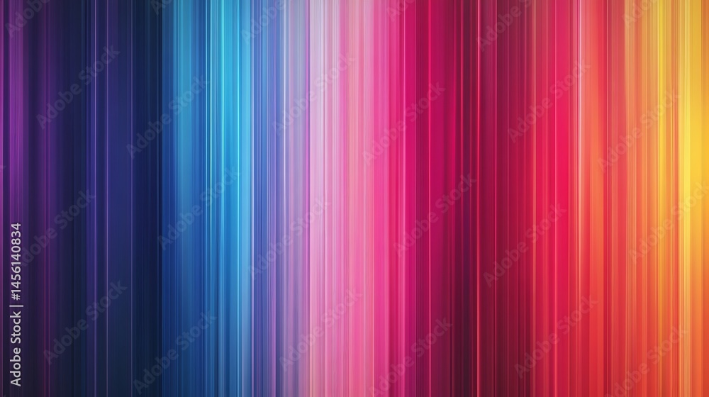 Rainbow Stripes Abstract: A mesmerizing abstract background featuring vertical stripes in a vibrant rainbow spectrum, evoking a sense of optimism and energy. The colors blur and blend seamlessly. Rainbow Stripes Abstract: A mesmerizing abstract background featuring vertical stripes in a vibrant rainbow spectrum, evoking a sense of optimism and energy. The colors blur and blend seamlessly.