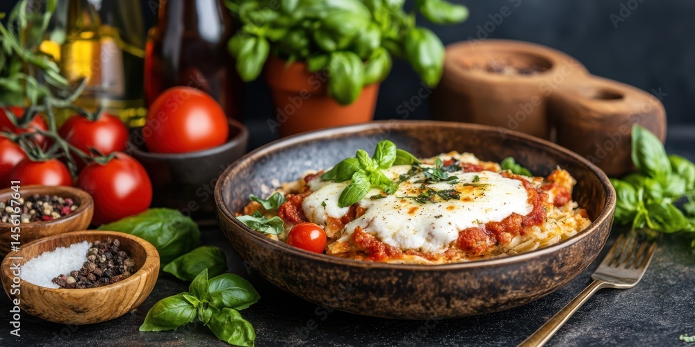 Chicken parm food banner Chicken parm food banner