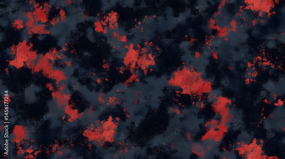 Abstract pattern of dark blue and crimson splotches. Abstract pattern of dark blue and crimson splotches.