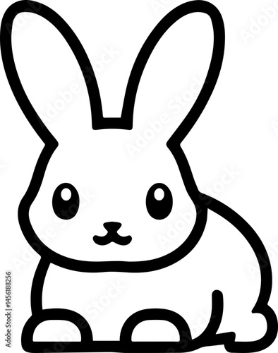 my bunny face vector 