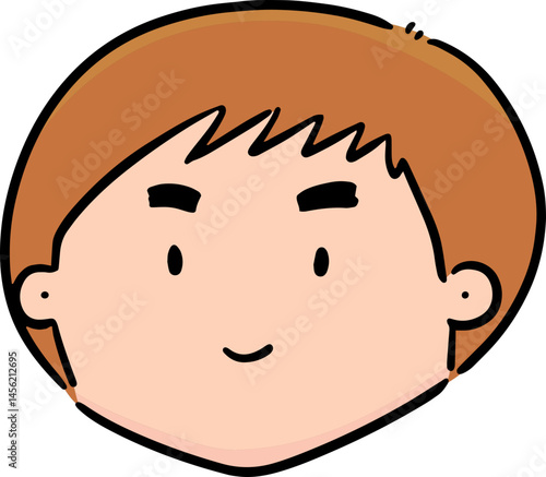 Illustration of man face
