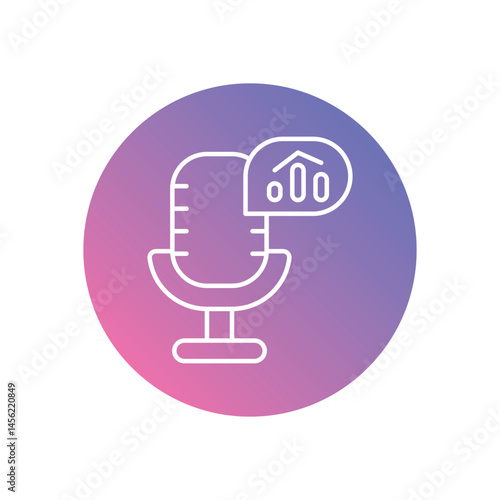 Vocalize vector icons stock illustration