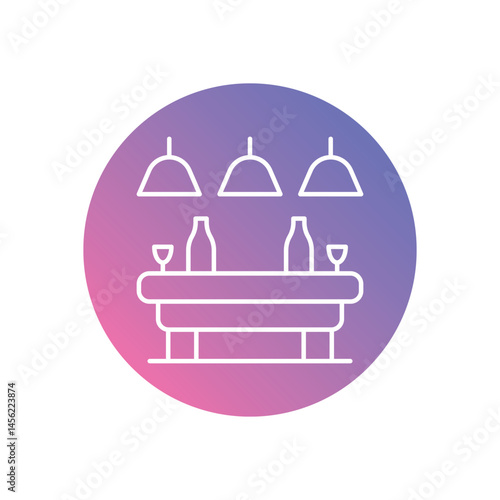 Speakeasy  vector icons stock illustration