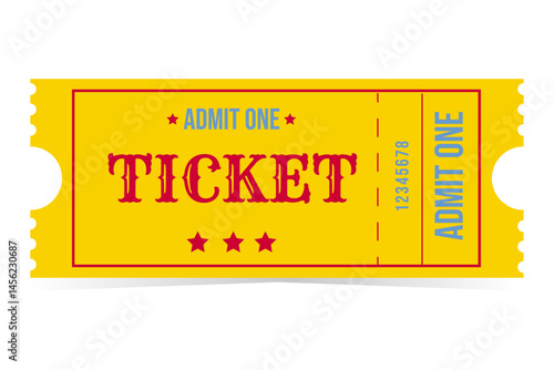 vintage ticket