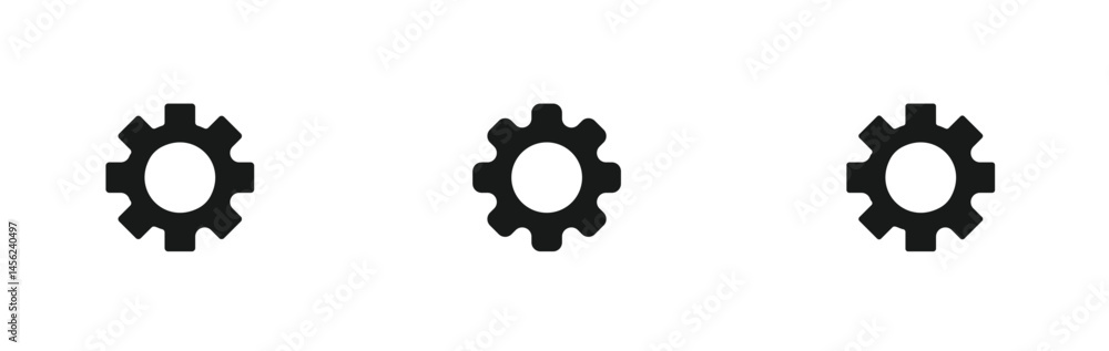 settings gearwheel mechanic wheel configuration vector settings gearwheel mechanic wheel configuration vector